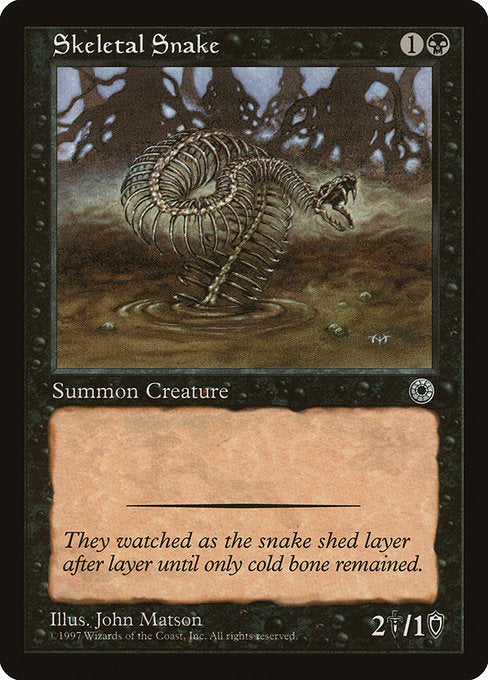 Skeletal Snake [Portal] - Evolution TCG