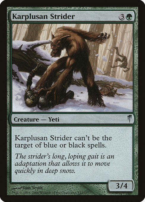 Karplusan Strider [Coldsnap] - Evolution TCG