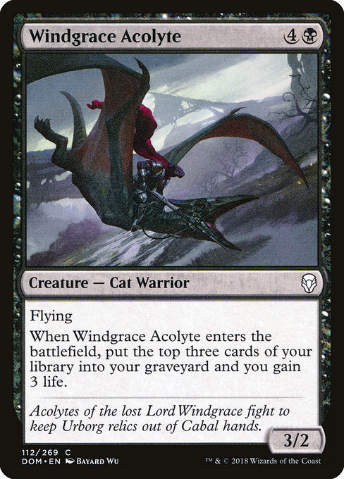 Windgrace Acolyte [Dominaria] - Evolution TCG