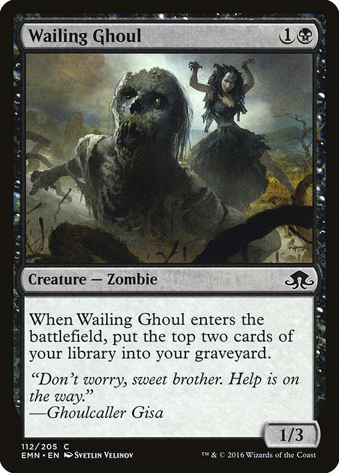 Wailing Ghoul [Eldritch Moon] - Evolution TCG