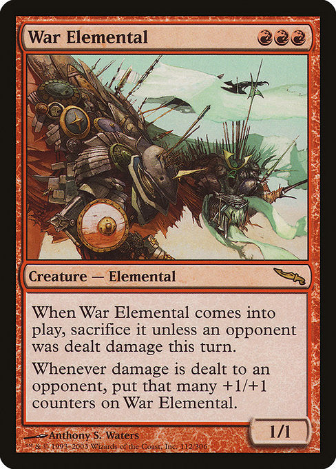 War Elemental [Mirrodin] - Evolution TCG