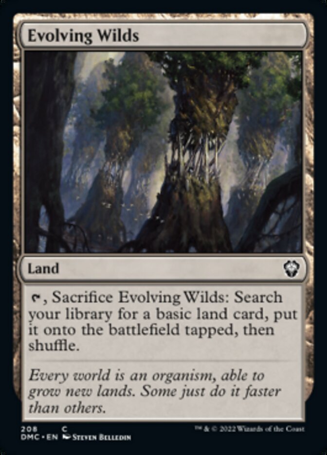 Evolving Wilds [Dominaria United Commander] - Evolution TCG