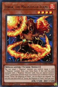 Zoroa, the Magistus of Flame [GEIM-EN002] Ultra Rare - Evolution TCG