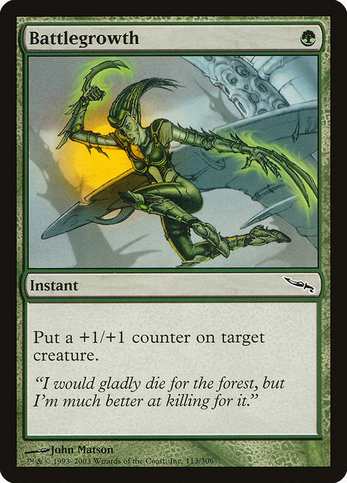 Battlegrowth [Mirrodin] - Evolution TCG