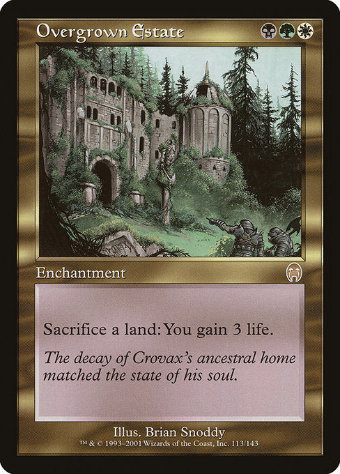 Overgrown Estate [Apocalypse] - Evolution TCG