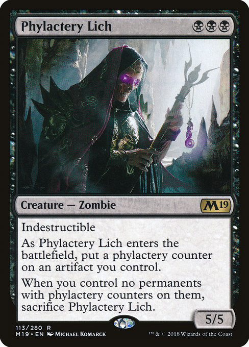 Phylactery Lich [Core Set 2019] - Evolution TCG