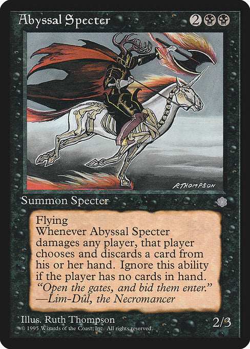 Abyssal Specter [Ice Age] - Evolution TCG
