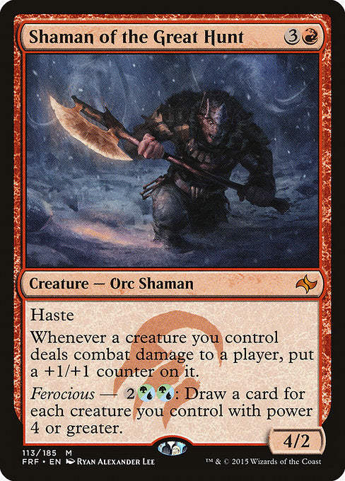 Shaman of the Great Hunt [Fate Reforged] - Evolution TCG