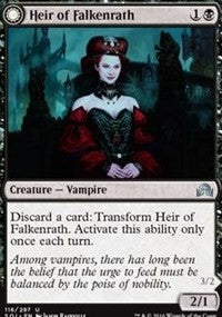 Heir of Falkenrath // Heir to the Night [Shadows over Innistrad] - Evolution TCG