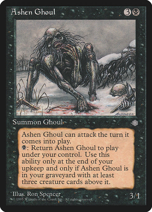 Ashen Ghoul [Ice Age] - Evolution TCG
