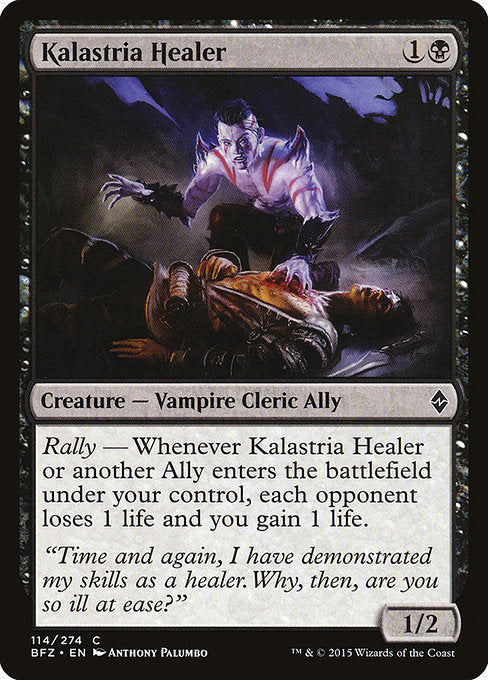 Kalastria Healer [Battle for Zendikar] - Evolution TCG
