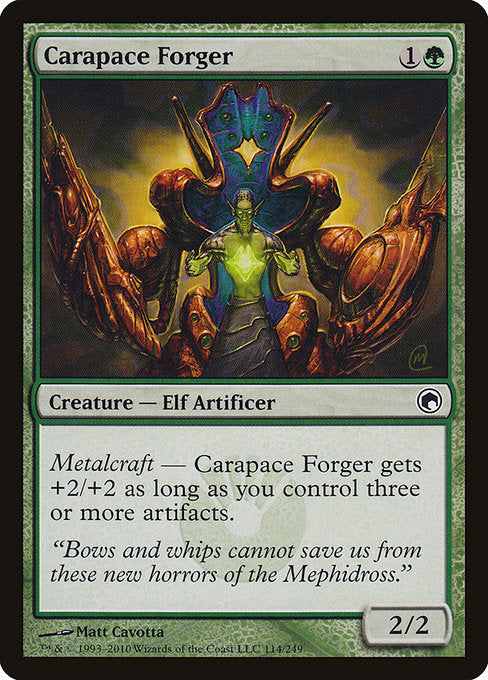 Carapace Forger [Scars of Mirrodin] - Evolution TCG