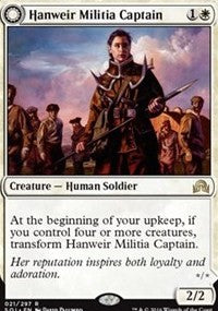 Hanweir Militia Captain // Westvale Cult Leader [Shadows over Innistrad] - Evolution TCG