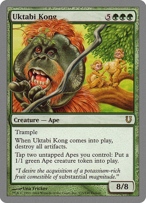Uktabi Kong [Unhinged] - Evolution TCG