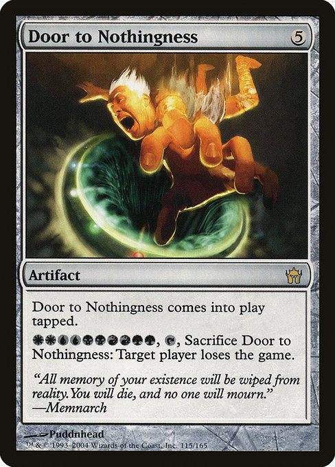 Door to Nothingness [Fifth Dawn] - Evolution TCG