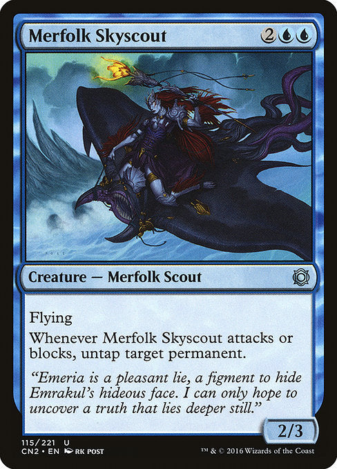 Merfolk Skyscout [Conspiracy: Take the Crown] - Evolution TCG