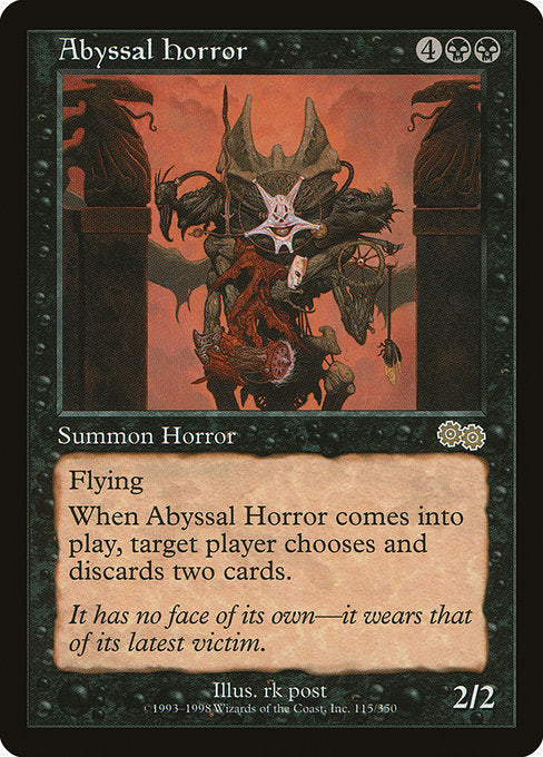 Abyssal Horror [Urza's Saga] - Evolution TCG