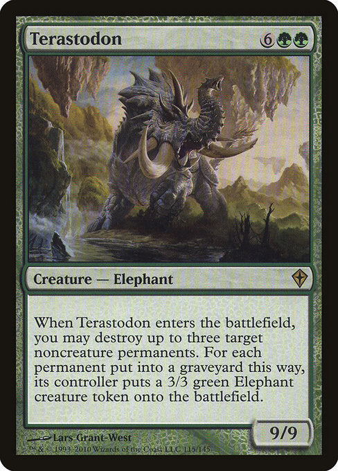 Terastodon [Worldwake] - Evolution TCG