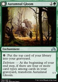 Autumnal Gloom // Ancient of the Equinox [Shadows over Innistrad] - Evolution TCG