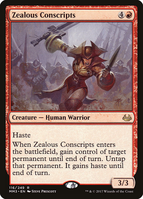 Zealous Conscripts [Modern Masters 2017] - Evolution TCG