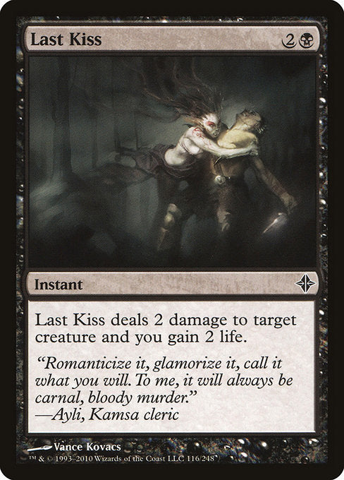 Last Kiss [Rise of the Eldrazi] - Evolution TCG