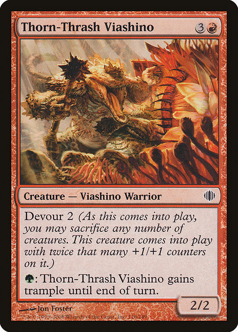 Thorn-Thrash Viashino [Shards of Alara] - Evolution TCG