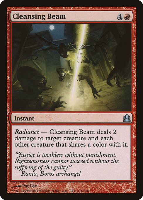 Cleansing Beam [Commander 2011] - Evolution TCG