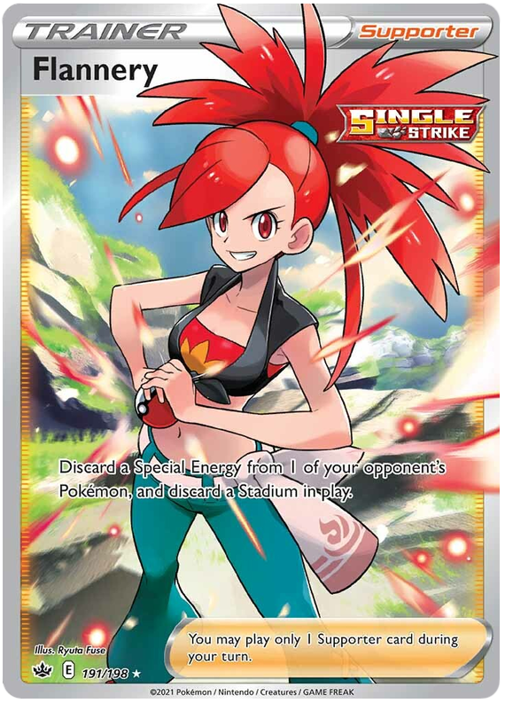 Flannery (191/198) [Sword & Shield: Chilling Reign] - Evolution TCG