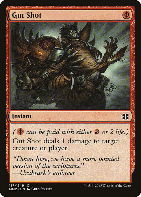 Gut Shot [Modern Masters 2015] - Evolution TCG