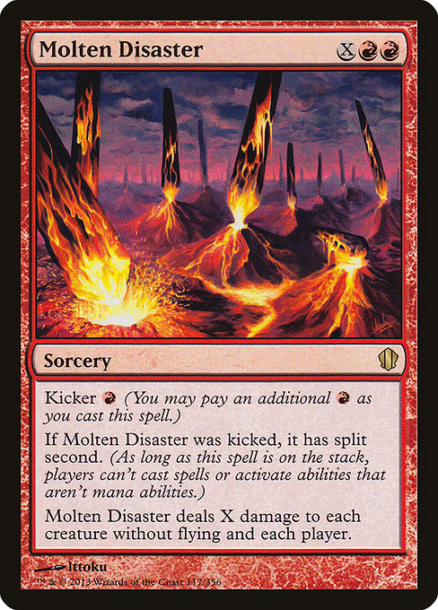 Molten Disaster [Commander 2013] - Evolution TCG