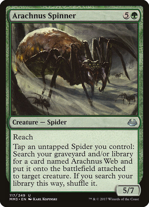 Arachnus Spinner [Modern Masters 2017] - Evolution TCG