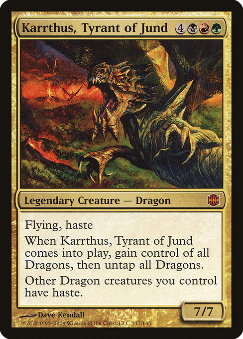 Karrthus, Tyrant of Jund [Alara Reborn] - Evolution TCG
