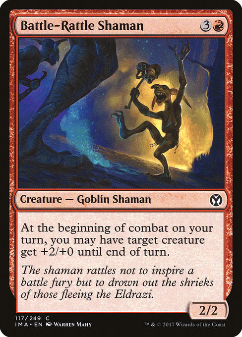 Battle-Rattle Shaman [Iconic Masters] - Evolution TCG