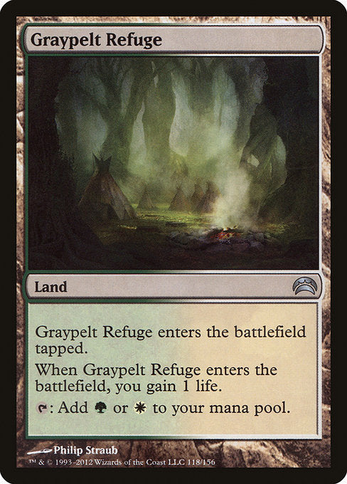 Graypelt Refuge [Planechase 2012] - Evolution TCG