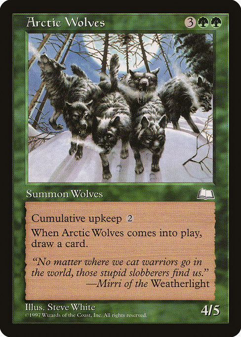 Arctic Wolves [Weatherlight] - Evolution TCG