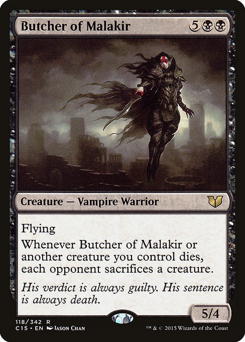 Butcher of Malakir [Commander 2015] - Evolution TCG