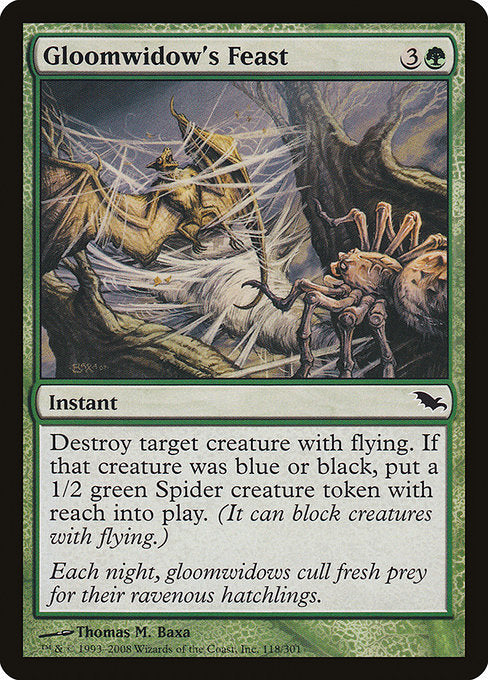 Gloomwidow's Feast [Shadowmoor] - Evolution TCG