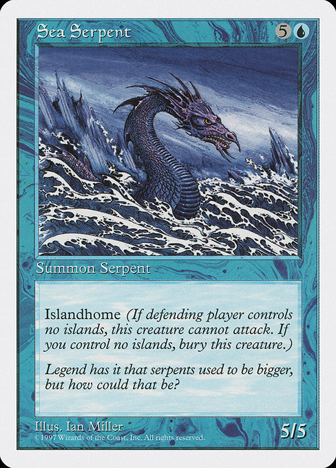 Sea Serpent [Fifth Edition] - Evolution TCG