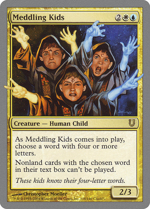 Meddling Kids [Unhinged] - Evolution TCG