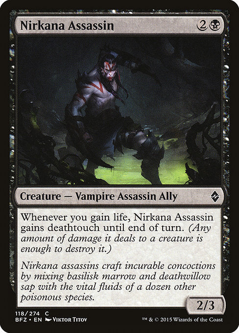 Nirkana Assassin [Battle for Zendikar] - Evolution TCG