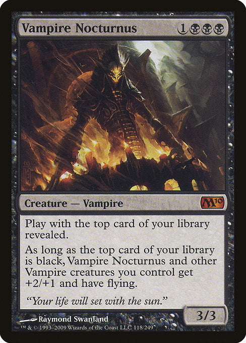 Vampire Nocturnus [Magic 2010] - Evolution TCG