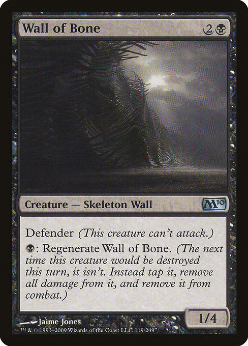 Wall of Bone [Magic 2010] - Evolution TCG