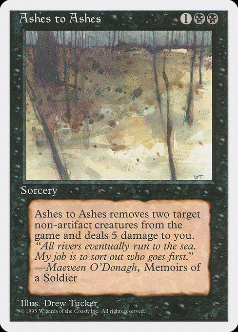 Ashes to Ashes [Fourth Edition] - Evolution TCG