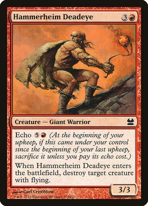 Hammerheim Deadeye [Modern Masters] - Evolution TCG