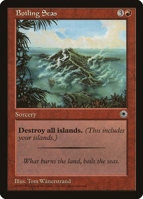 Boiling Seas [Portal] - Evolution TCG