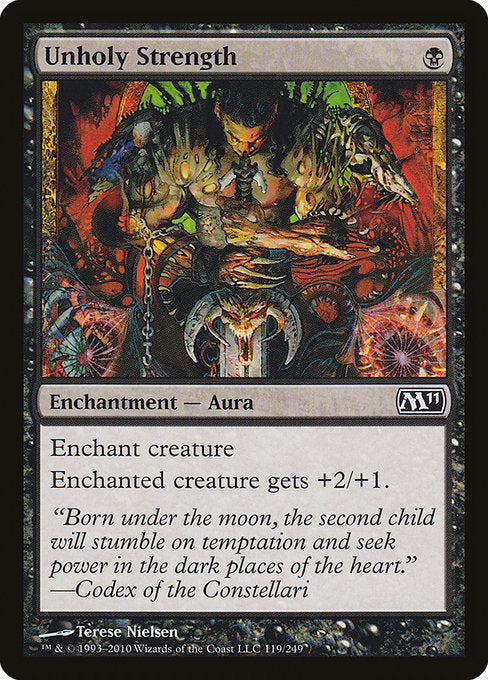 Unholy Strength [Magic 2011] - Evolution TCG