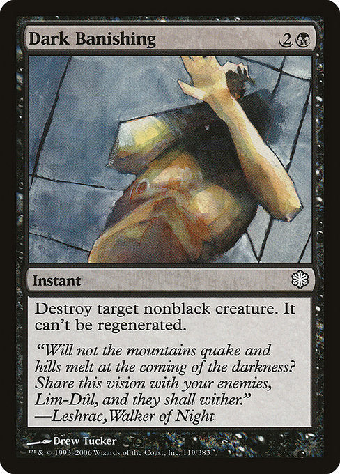 Dark Banishing [Coldsnap Theme Decks] - Evolution TCG