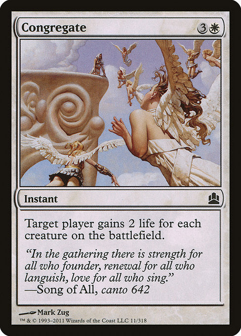 Congregate [Commander 2011] - Evolution TCG