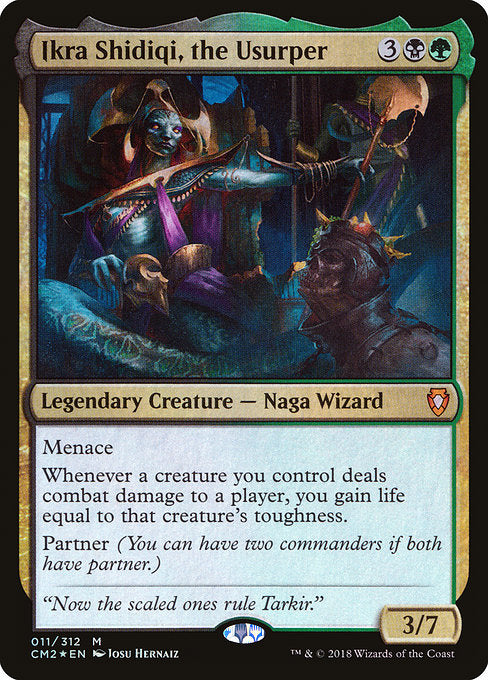 Ikra Shidiqi, the Usurper [Commander Anthology Volume II] - Evolution TCG