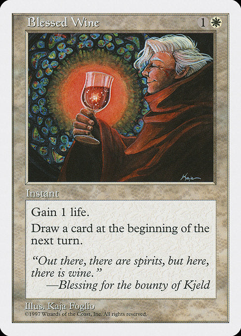 Blessed Wine [Fifth Edition] - Evolution TCG